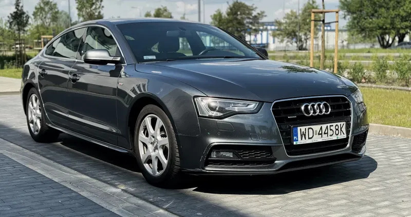 Audi A5 cena 81900 przebieg: 186000, rok produkcji 2015 z Warszawa małe 121